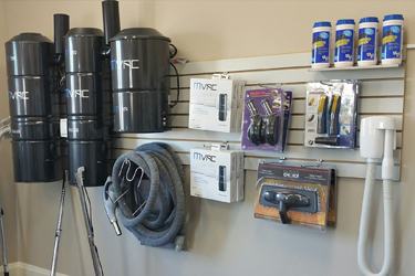 Central vacuum system installation